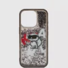 Ikon glitter iPhone 16 Pro-etui
