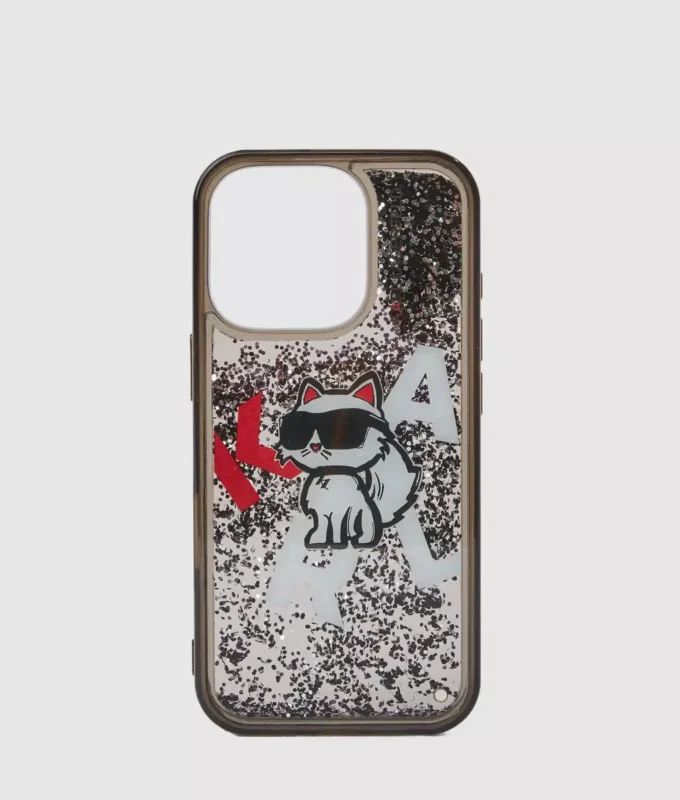 Ikon glitter iPhone 16 Pro-etui