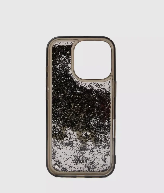 Ikon glitter iPhone 16 Pro-etui