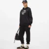 Ikon-hoodie med rhinestones