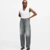 Ikon-jeans med barrel-leg