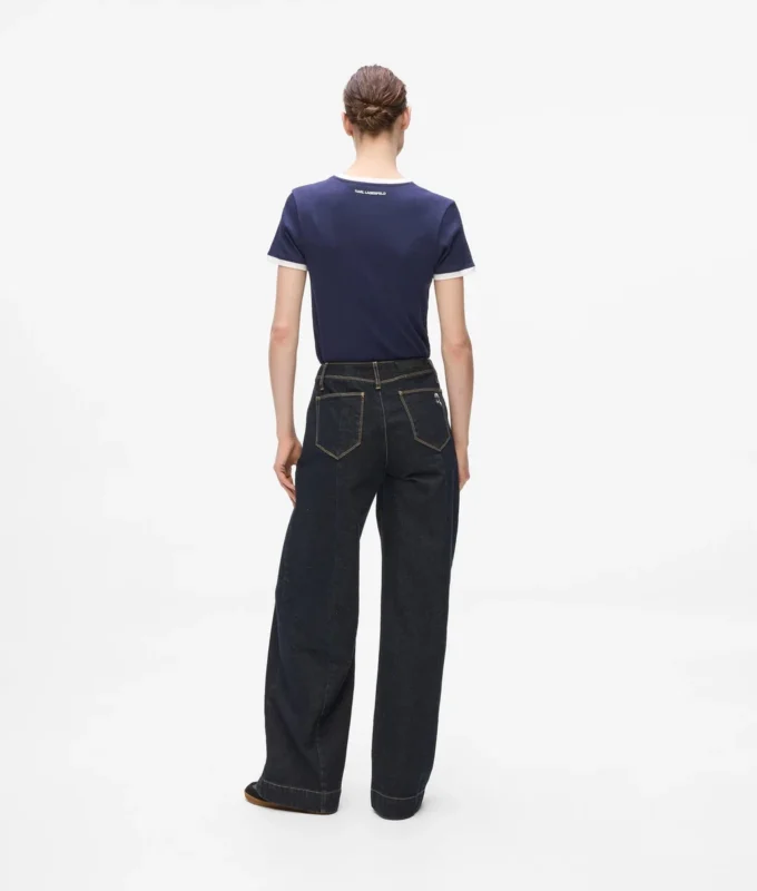 Ikon jeans med vid ben