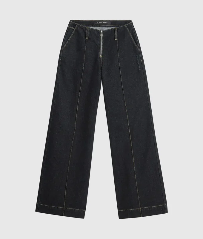 Ikon jeans med vid ben