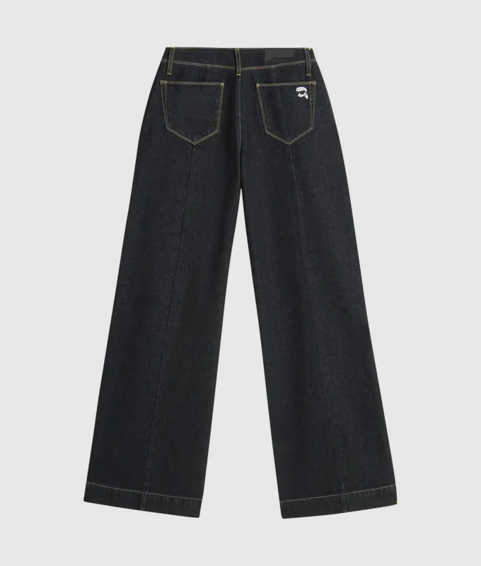 Ikon jeans med vid ben