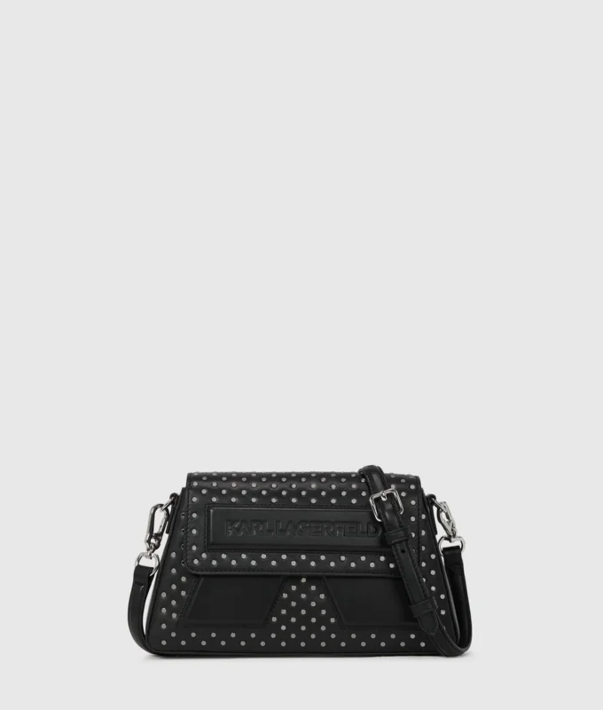 Ikon K crossbody-veske med nitter