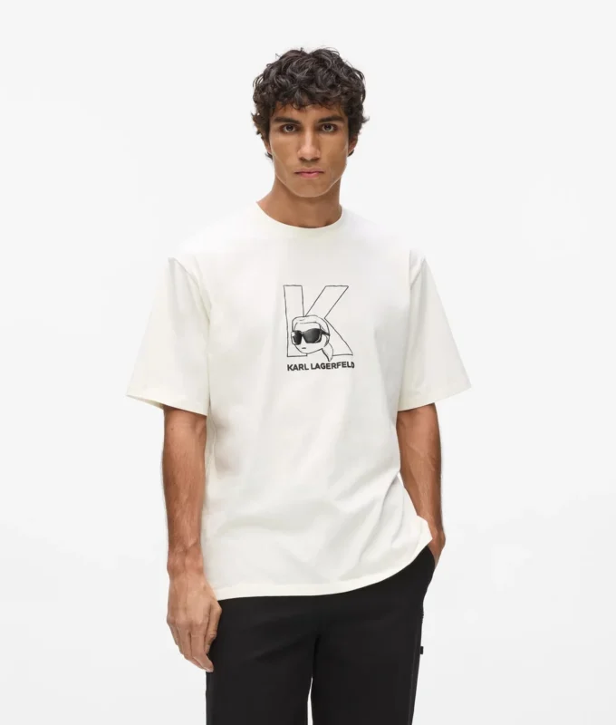 Ikon K-initial T-skjorte