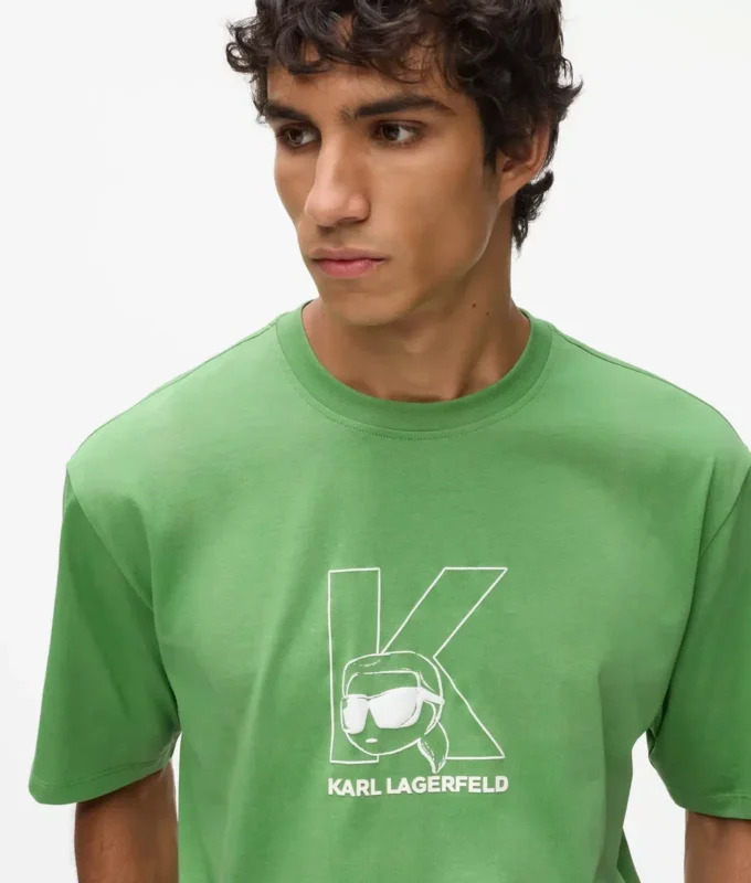 Ikon K-initial T-skjorte