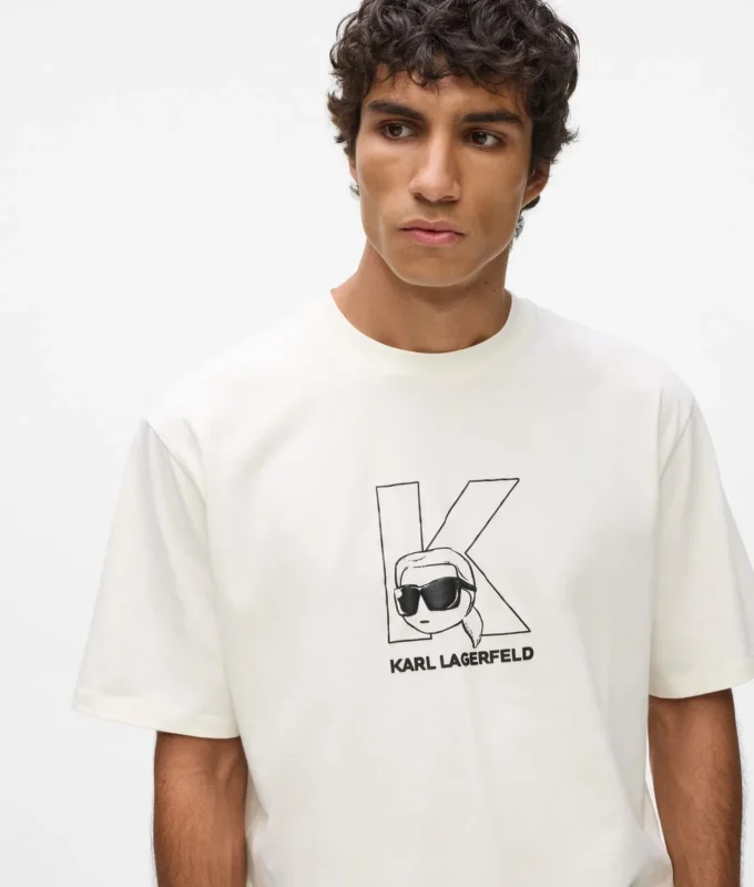 Ikon K-initial T-skjorte
