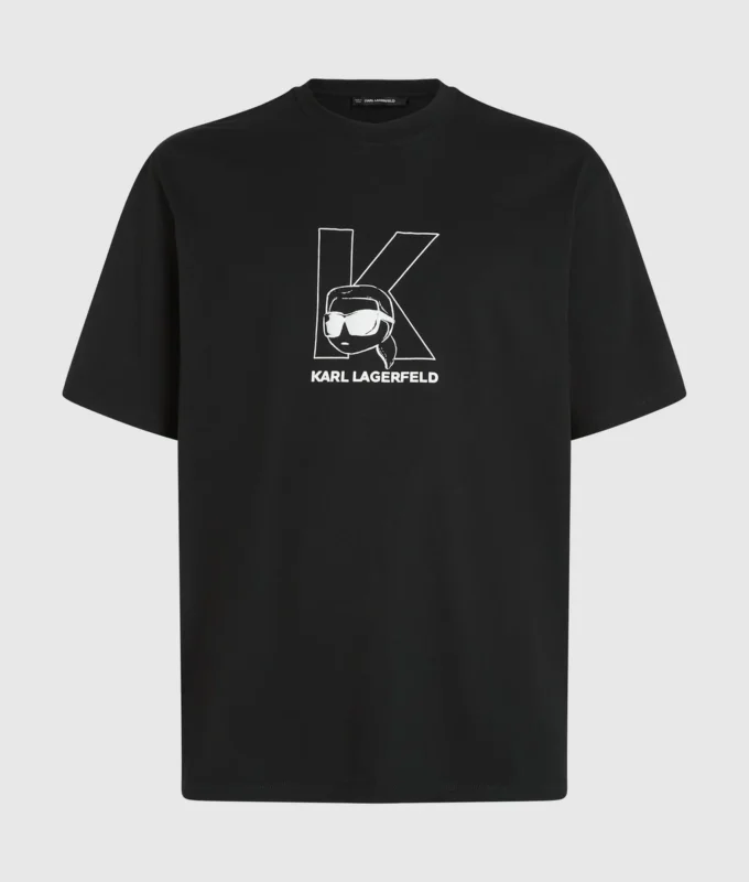 Ikon K-initial T-skjorte