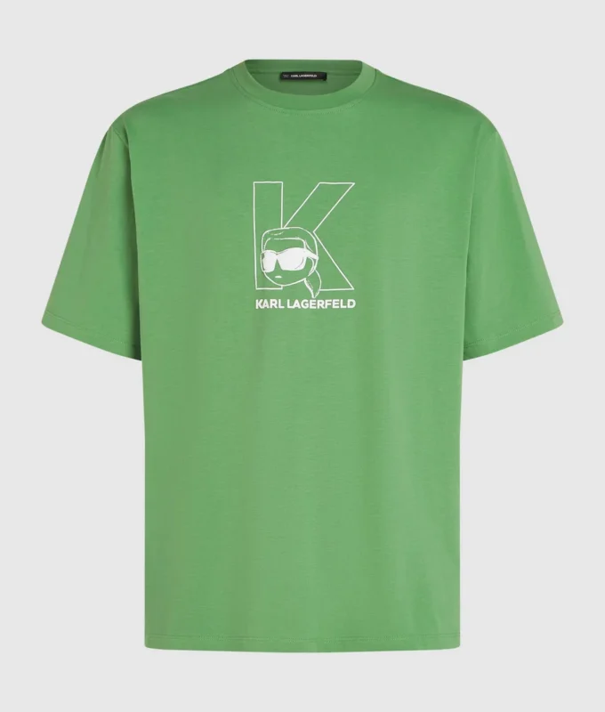 Ikon K-initial T-skjorte