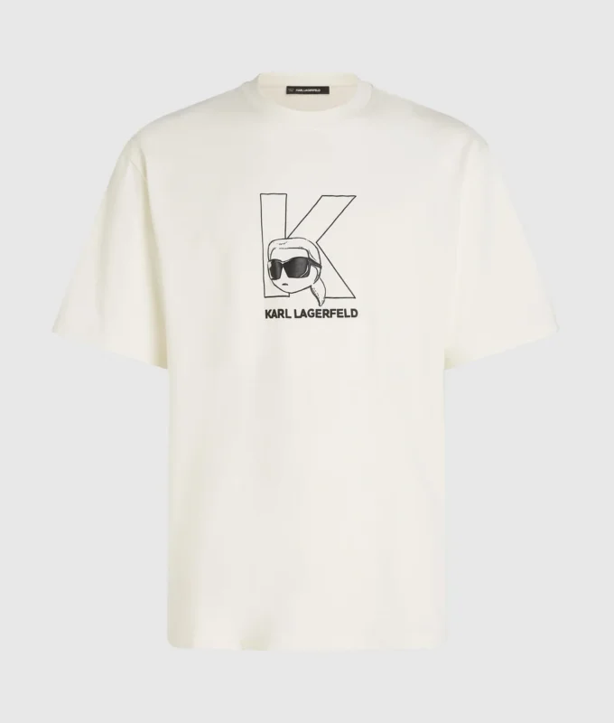Ikon K-initial T-skjorte