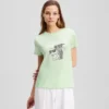 IKON KARL & CHOUPETTE RHINESTONE T-SKJORTE