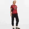 IKON KARL & CHOUPETTE RHINESTONE T-SKJORTE