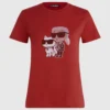 IKON KARL & CHOUPETTE RHINESTONE T-SKJORTE