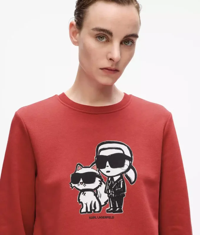 Ikon Karl og Choupette-genser