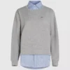 Ikon lagdelt sweatshirt