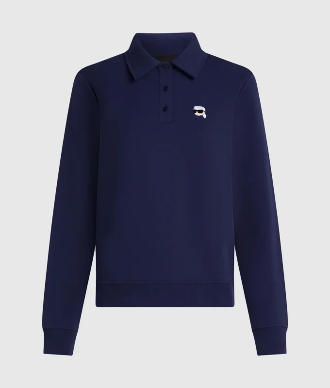 Ikon langermet poloskjorte