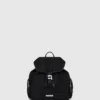 Ikon liten ryggsekk i nylon med klaff