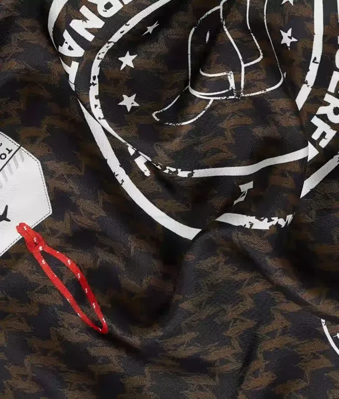 Ikon Monogram reisefrimerke-skjerf