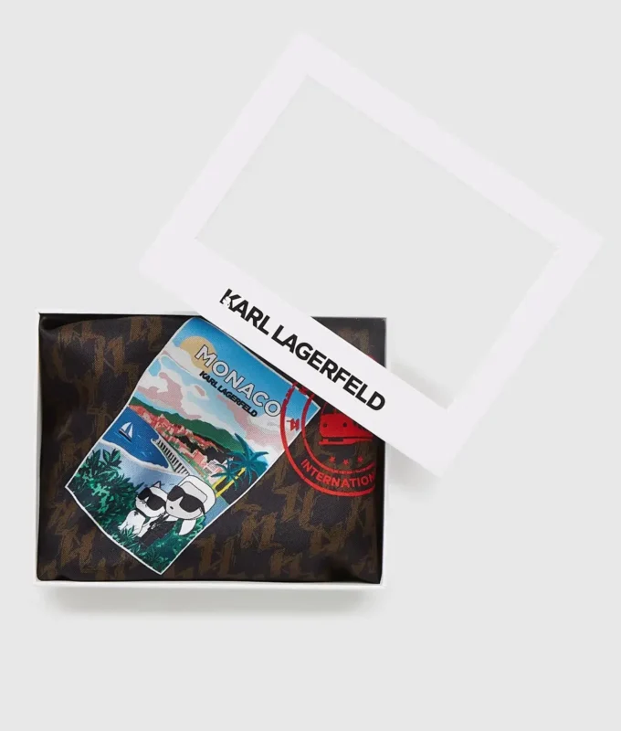 Ikon Monogram reisefrimerke-skjerf
