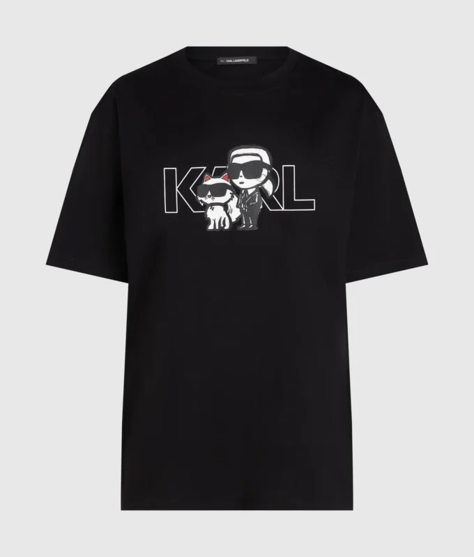 Ikon oversized T-skjorte