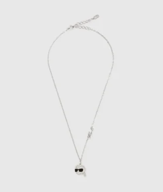 IKON PAVÉ CHARM HALSKJEDE