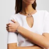 IKON PAVÉ CHOUPETTE CHARM ARMBÅND