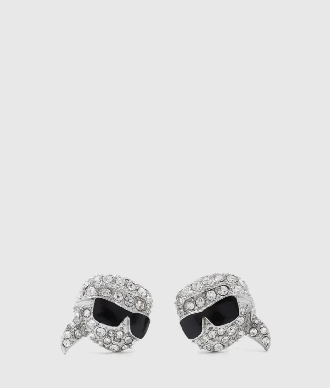 IKON PAVÉ KARL CHARM ØRERINGER