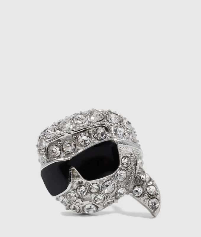 IKON PAVÉ KARL CHARM ØRERINGER