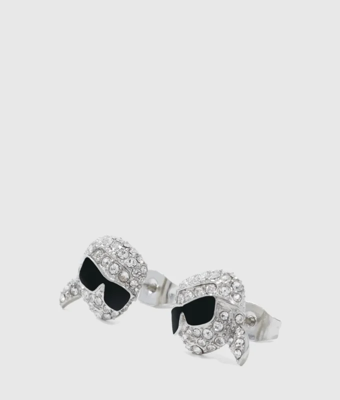 IKON PAVÉ KARL CHARM ØRERINGER