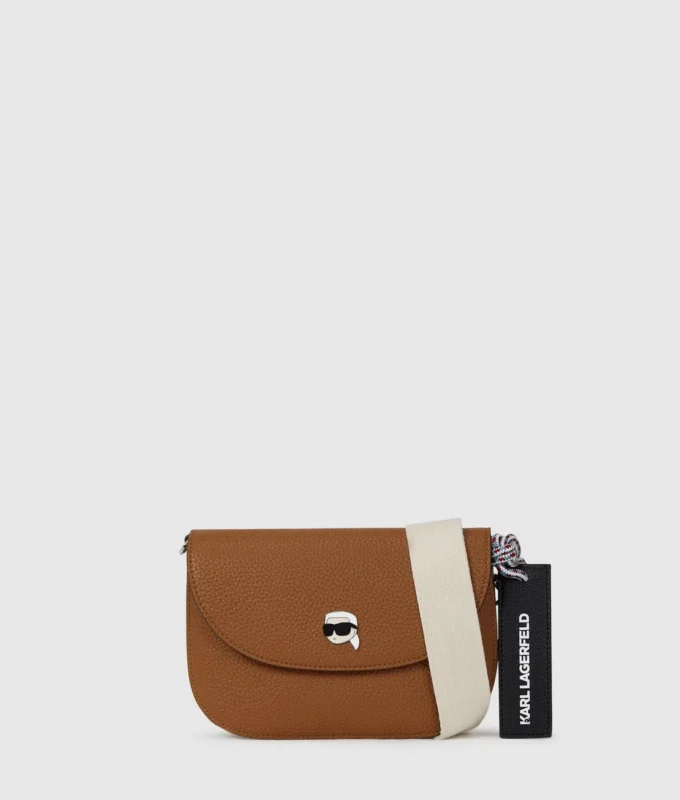 Ikon pebble crossbody-veske