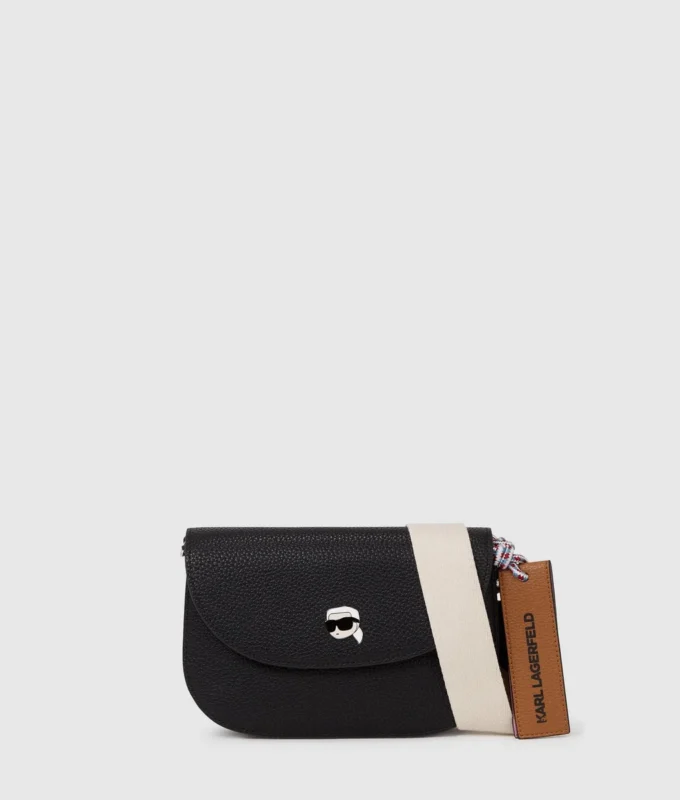 Ikon pebble crossbody-veske