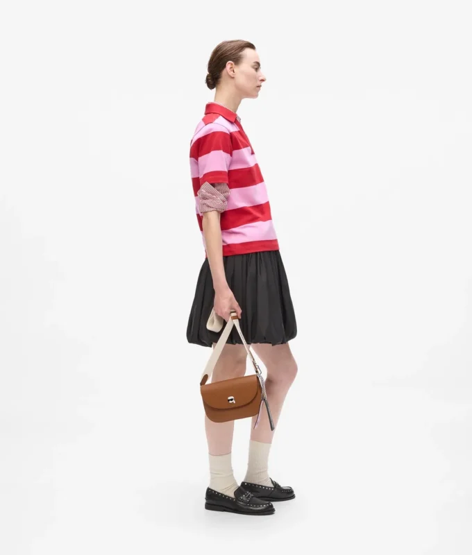 Ikon pebble crossbody-veske