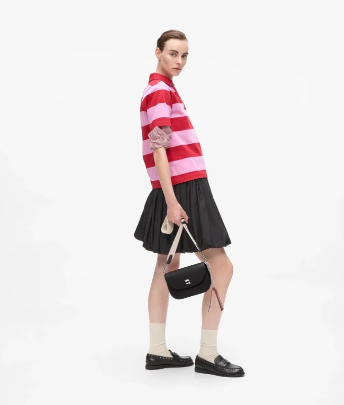Ikon pebble crossbody-veske