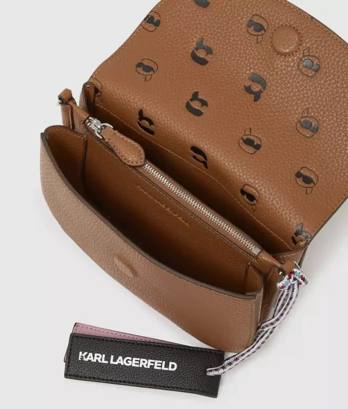 Ikon pebble crossbody-veske