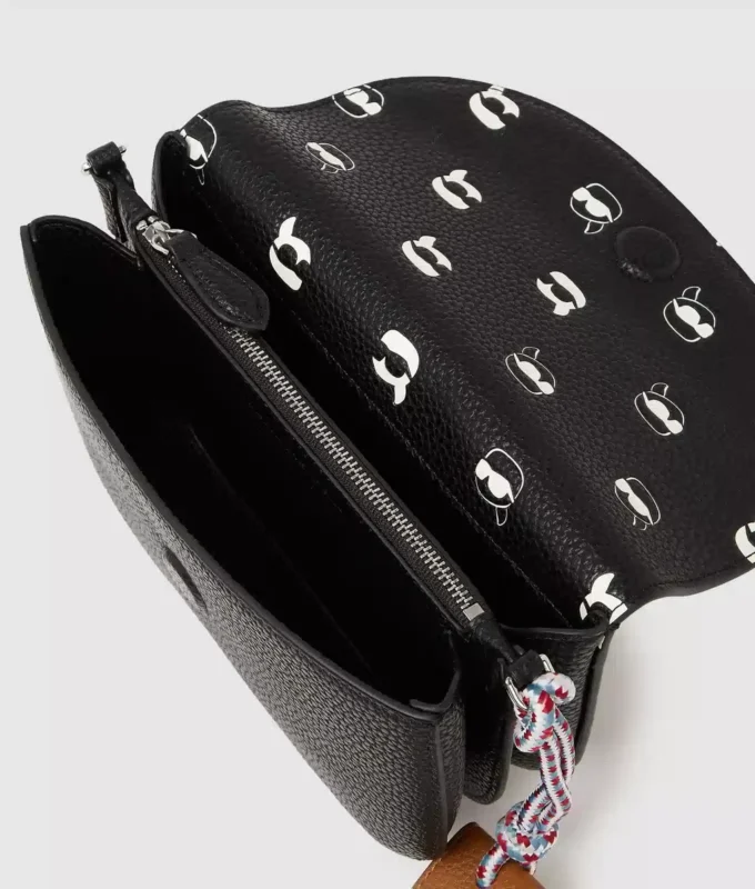 Ikon pebble crossbody-veske