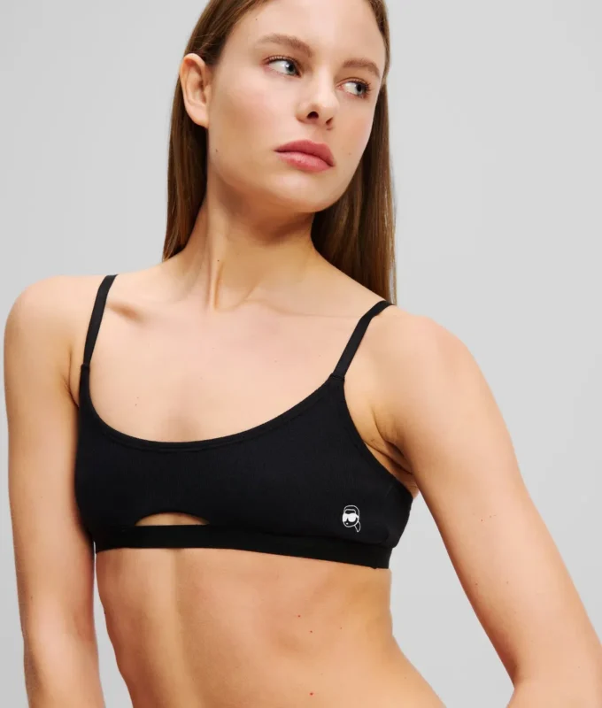 IKON RIBBED PEEPHOLE BRALETTE
