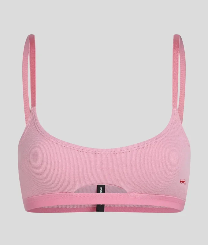 IKON RIBBED PEEPHOLE BRALETTE