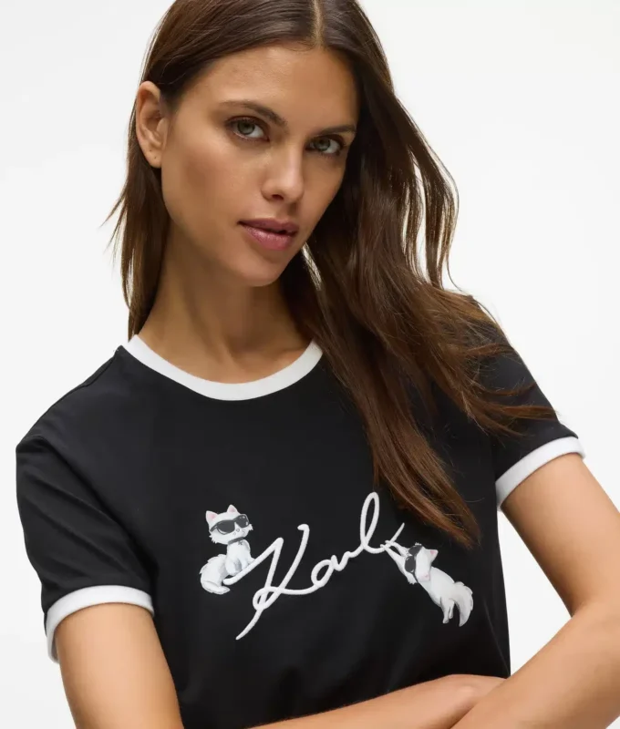 Ikon Signature Choupette T-skjorte
