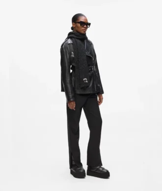 Ikon-skjerf med rhinestones