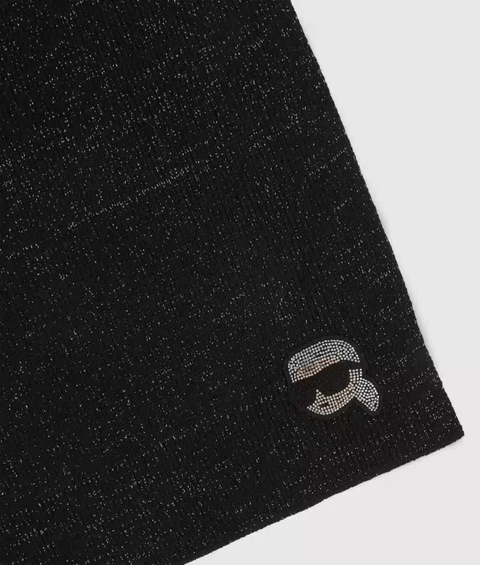 Ikon-skjerf med rhinestones