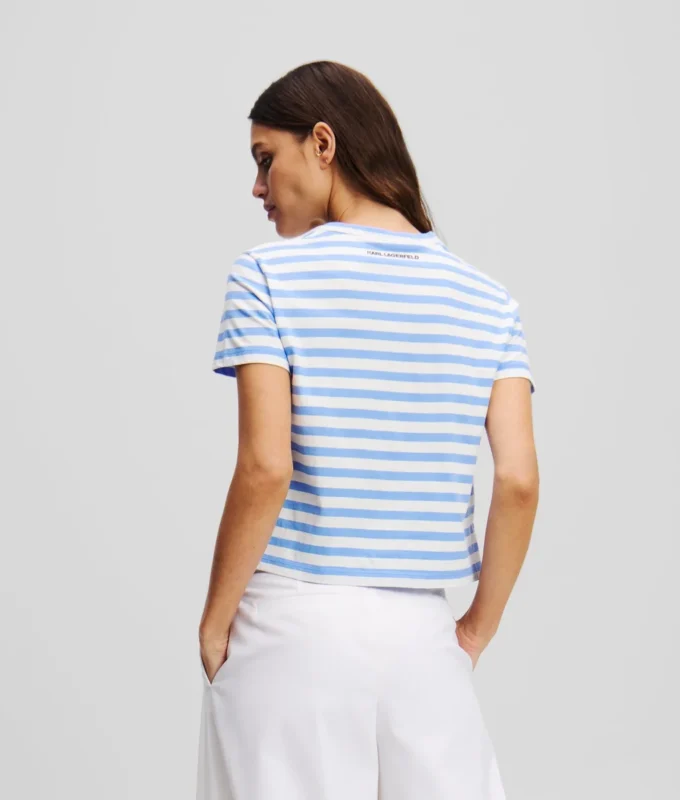 IKON STRIPE BOXY T-SKJORTE