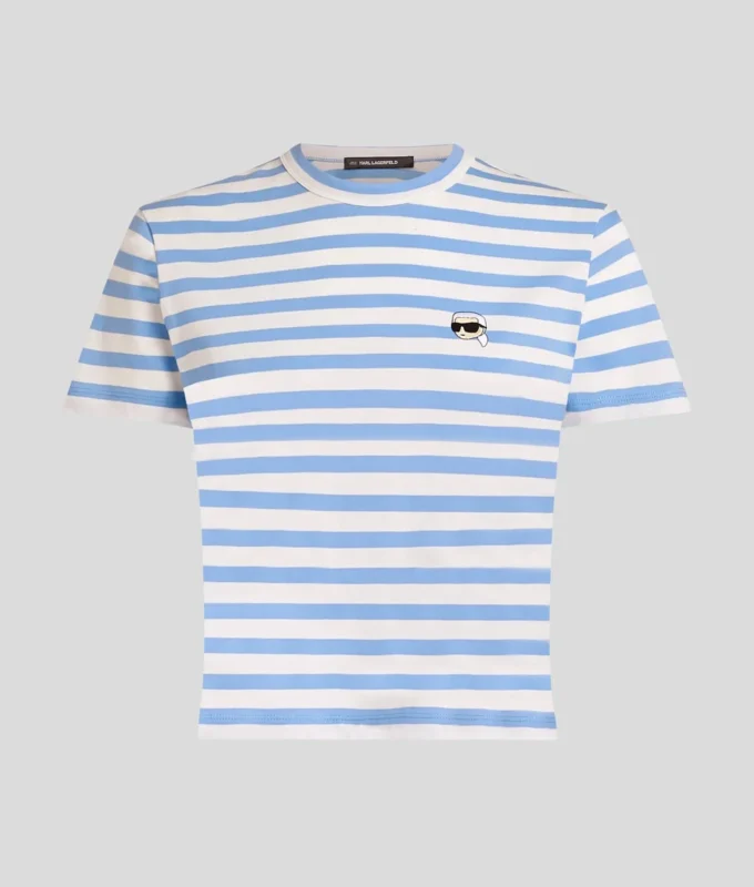 IKON STRIPE BOXY T-SKJORTE