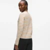 IKON STRIPE LANGERMET T-SKJORTE