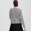 IKON STRIPE LANGERMET T-SKJORTE