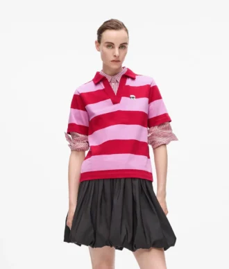 Ikon stripe polo shirt