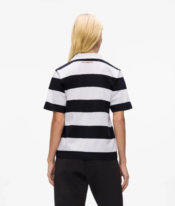 Ikon stripe polo shirt