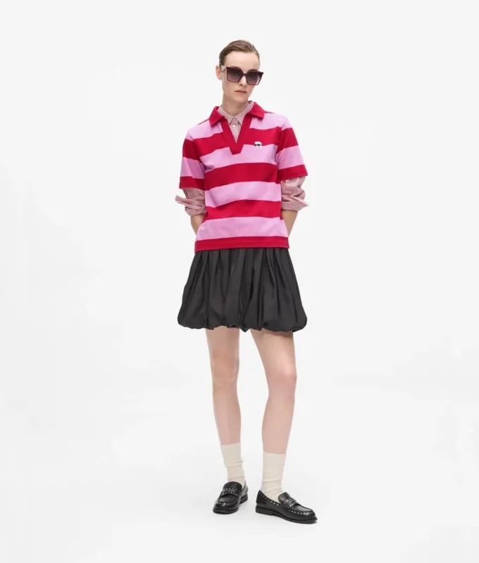 Ikon stripe polo shirt