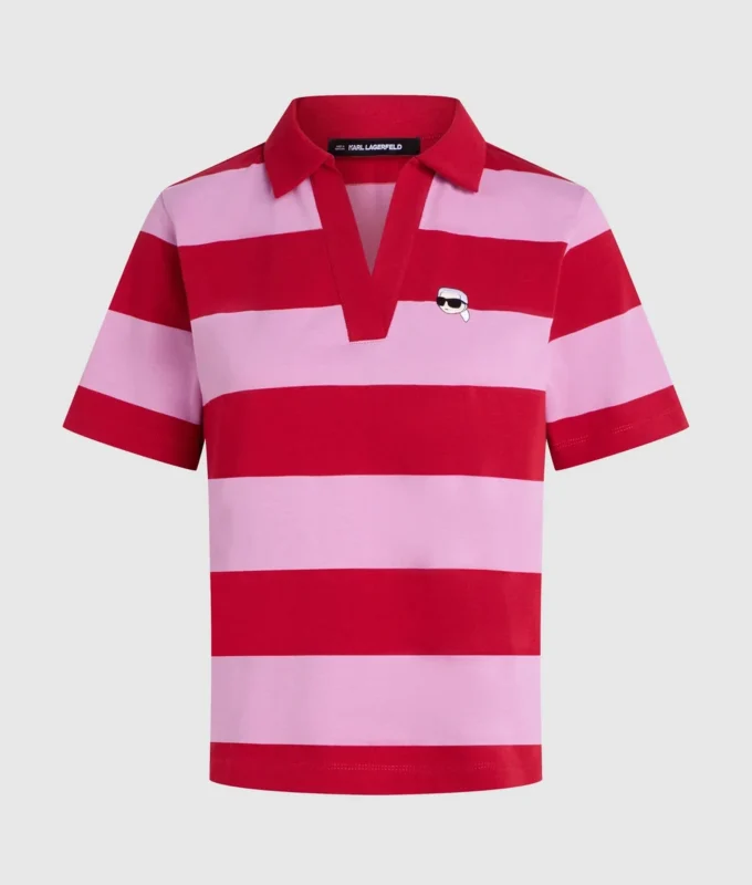 Ikon stripe polo shirt