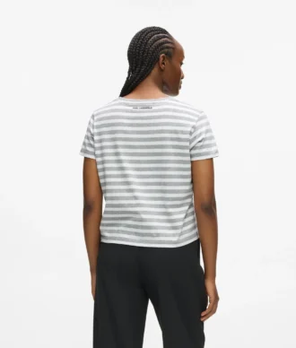 Ikon stripete T-skjorte